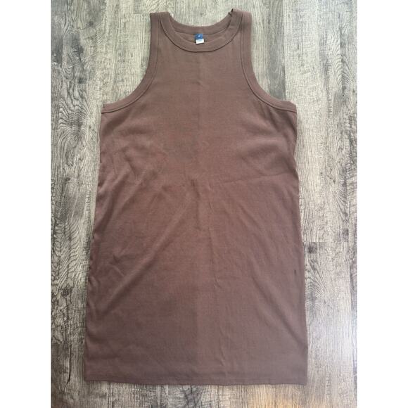 Old Navy 3X Sleeveless Shift Dress Comfortable Pink Brown Lot Of 2 House Dress - Picture 9 of 10